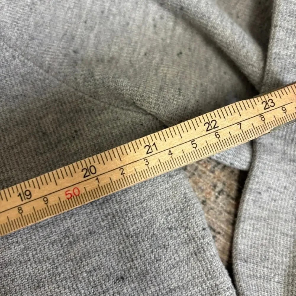 Banana Republic Men's Thermal Gray Shirt Large Basic Neutral Knit